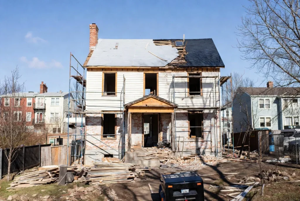 Residential Restoration in Mesquite, TX