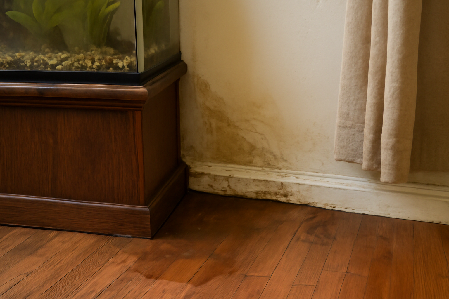 Aquarium Leak Water Removal in Fate, TX