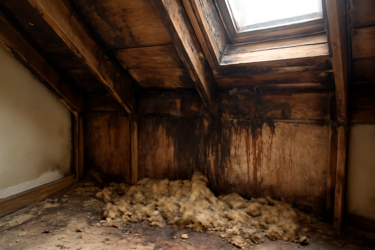 Attic Water Damage Restoration in Bedford, TX