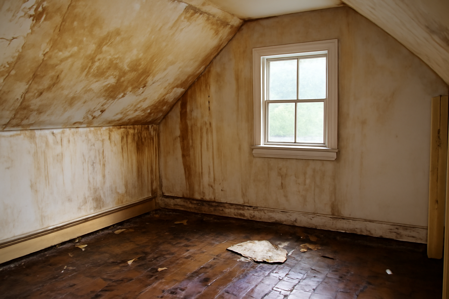 Attic Water Removal in Ennis, TX