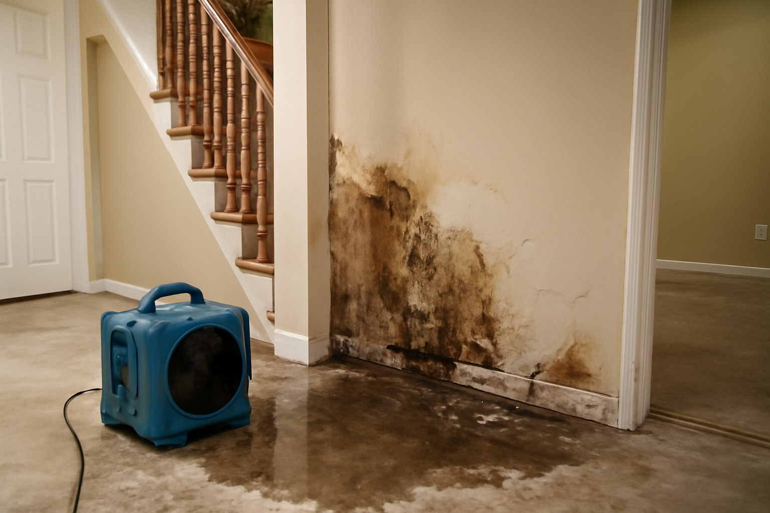 Basement Water Damage Restoration in Cleburne, TX