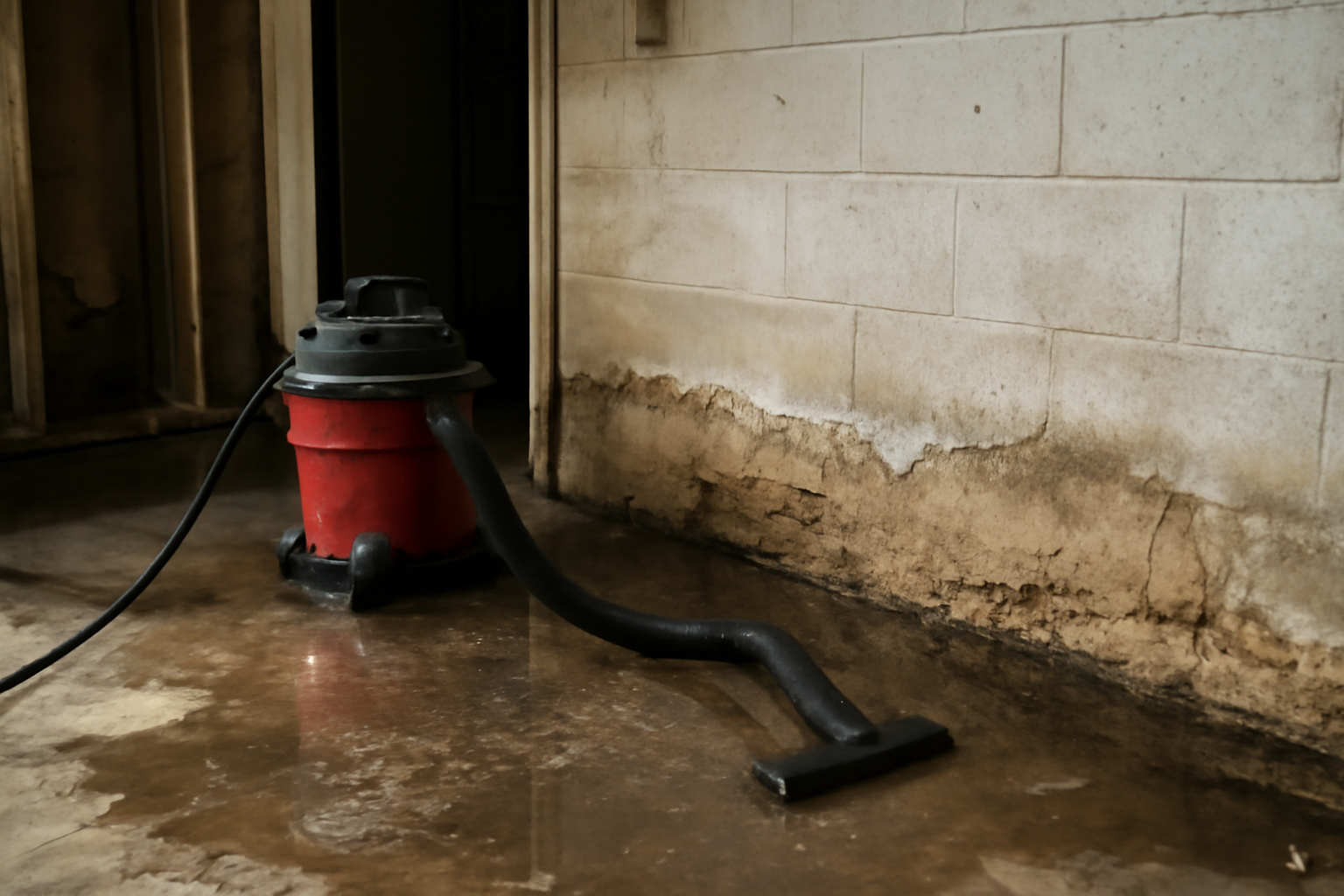Basement Water Removal in Cedar Hill, TX