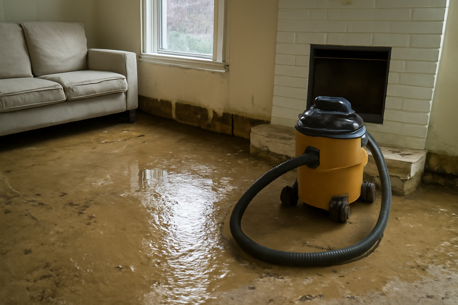 Flood Water Extraction in Carrollton, TX