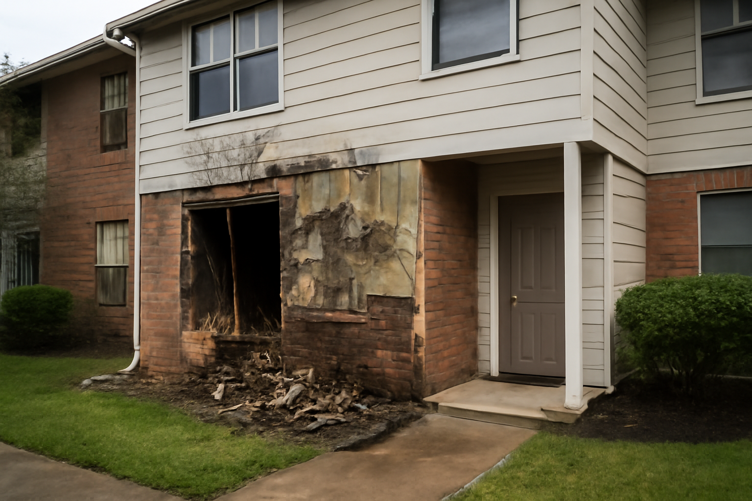 Multi-Family Water Damage Restoration in Farmers Branch, TX