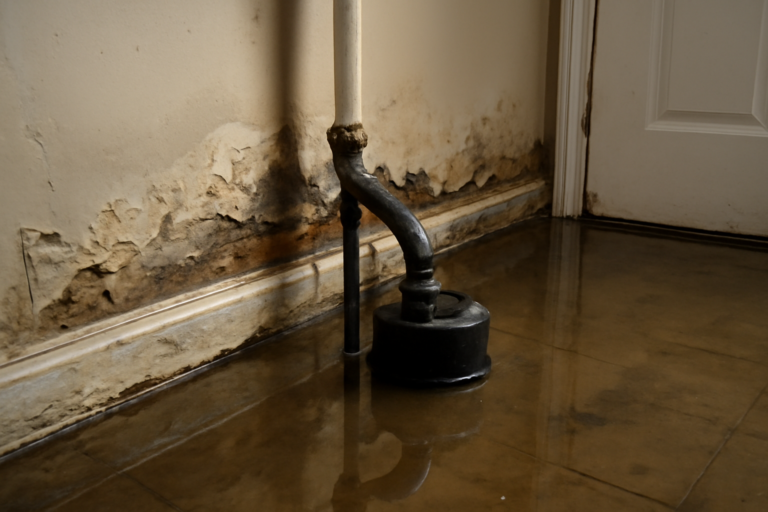 Sump Pump Failure Water Removal