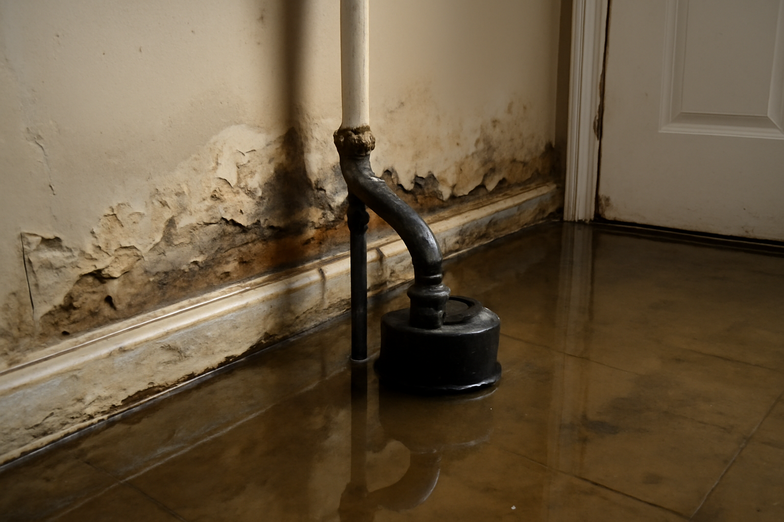 Sump Pump Failure Water Removal in Flower Mound, TX