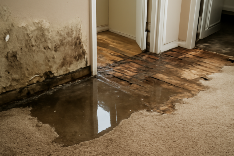 Supply Line Break Water Removal