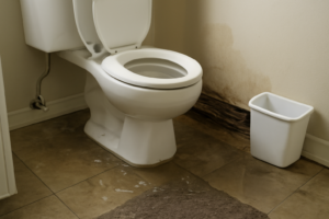 Toilet Overflow Water Removal